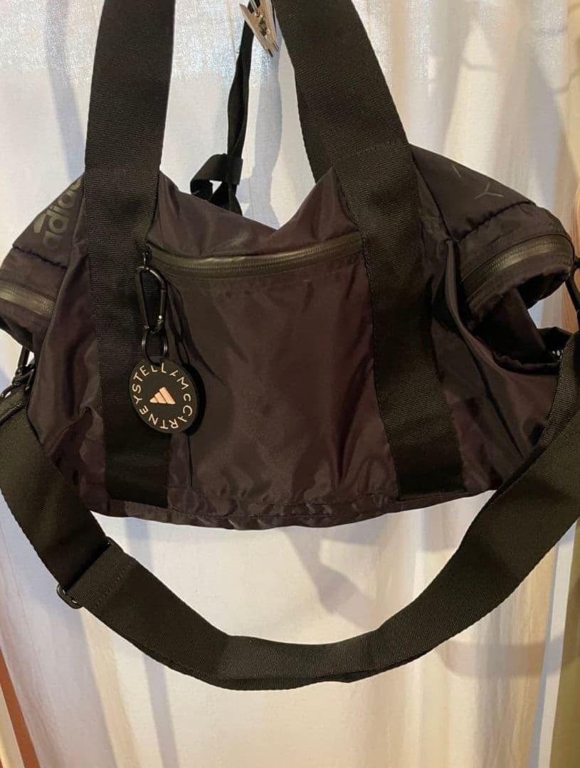 adidas Stella McCartney ボストンバッグ ブラック