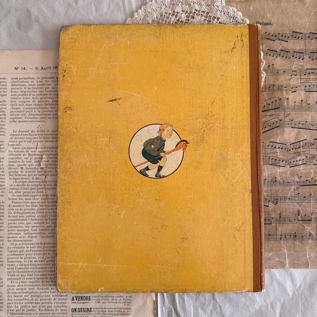 【SALE】可愛いアンティーク絵本モンベルMONVEL洋書ジャンクジャーナル古書
