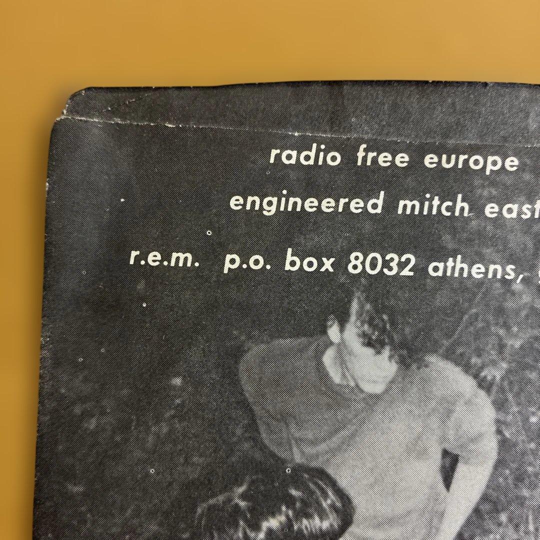 Radio Free Europe / R.E.M. 輸入盤7inchレコード