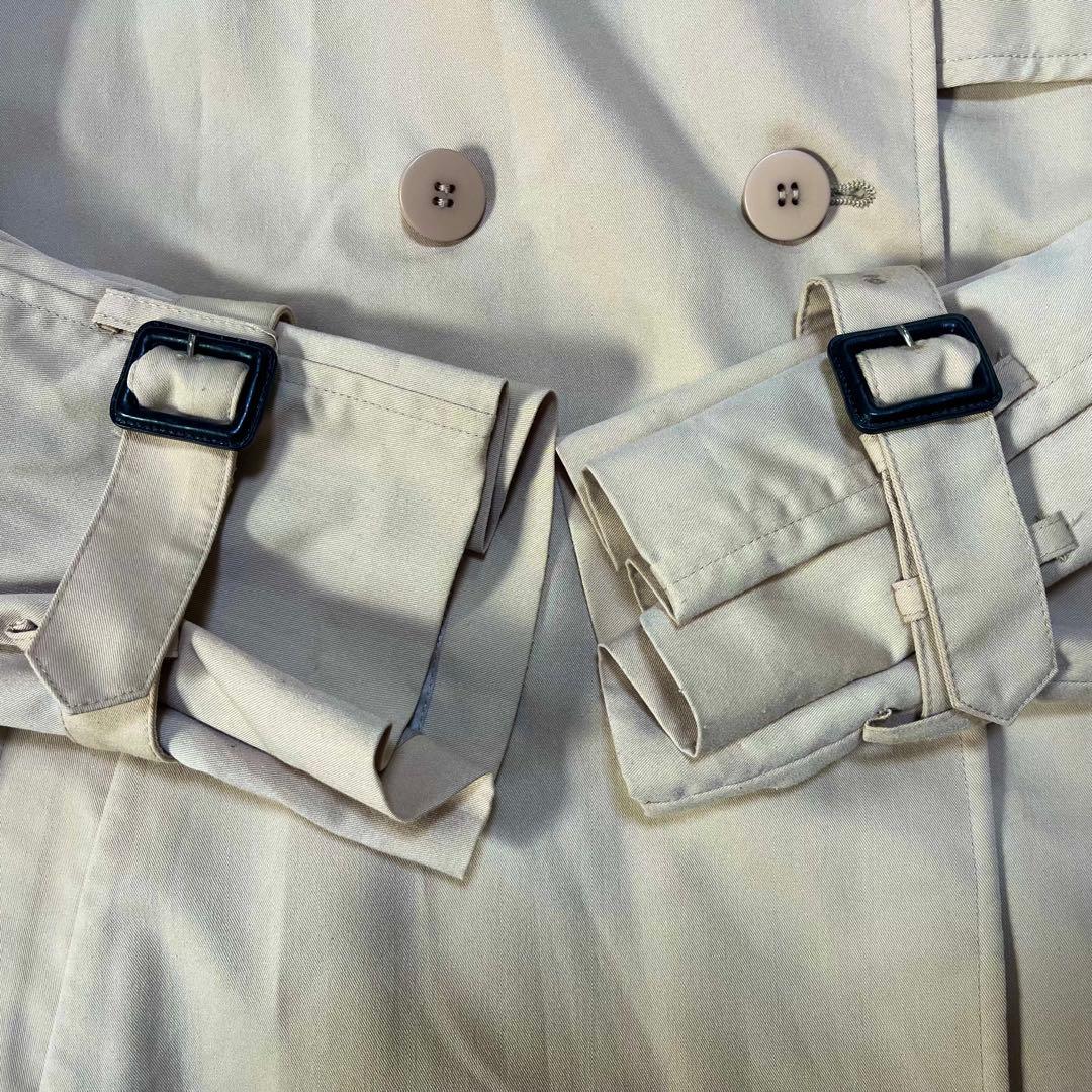 【美品】AMERI VINTAGE バックプリーツトレンチコート ベージュ