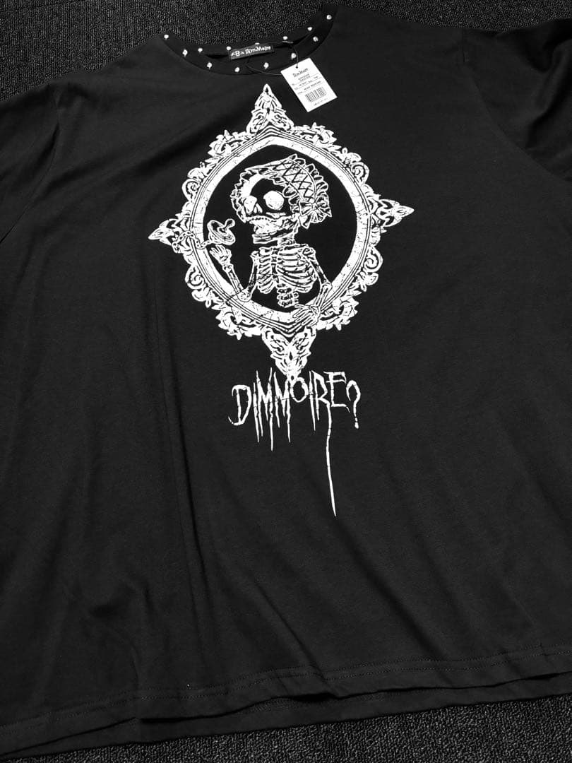 【DimMoire】 Baby Skull BIG T ブラック