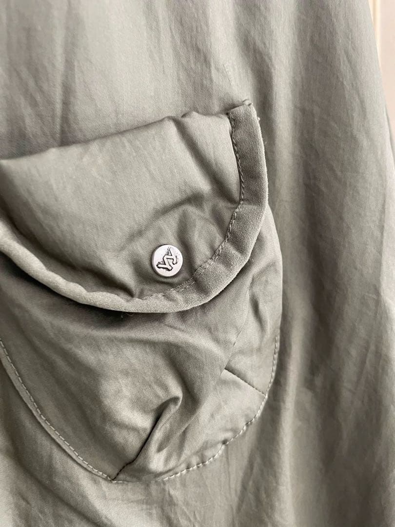ジャケット・アウター OPEN YY Khaki Cotton Cargo Bomber Jacket