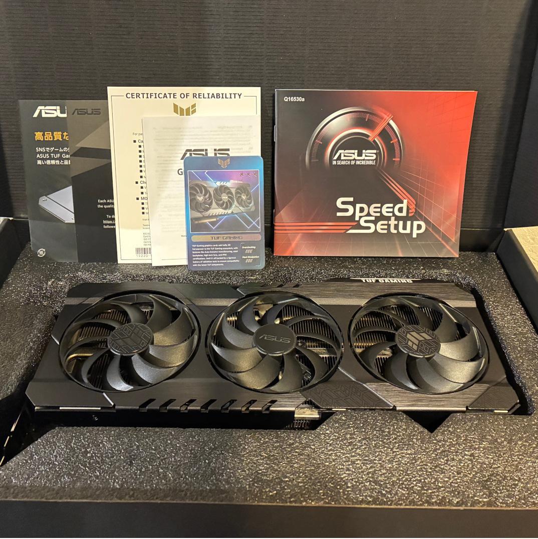ASUS TUF-RTX3060-O12G-V2-GAMING（RTX3060）
