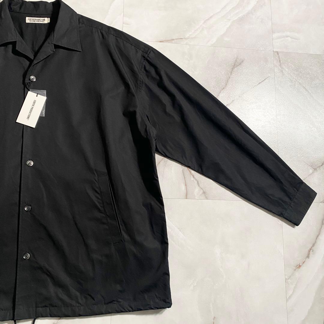 A18173 美品 クーティ ベンタイルウェザークロスコーチジャケット 黒XL