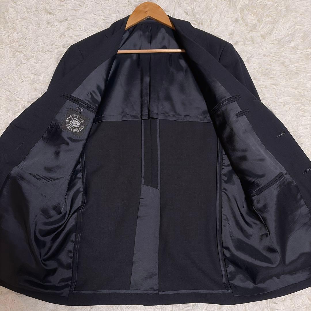 【美品 ウール100%】ジェイプレス テーラードジャケット 背抜き 春夏 A7