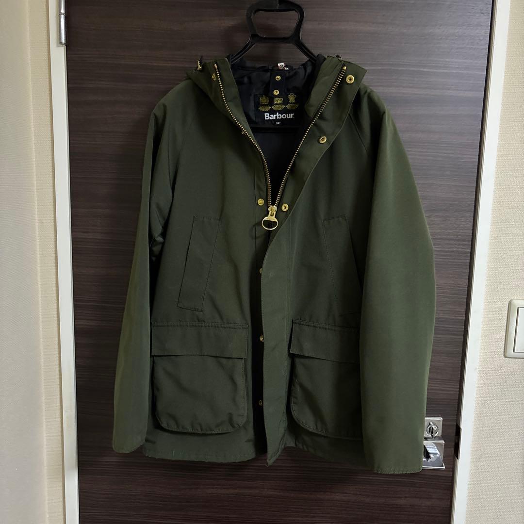Barbour EDIFICE 別注 ノンオイル ハンティングジャケット 36