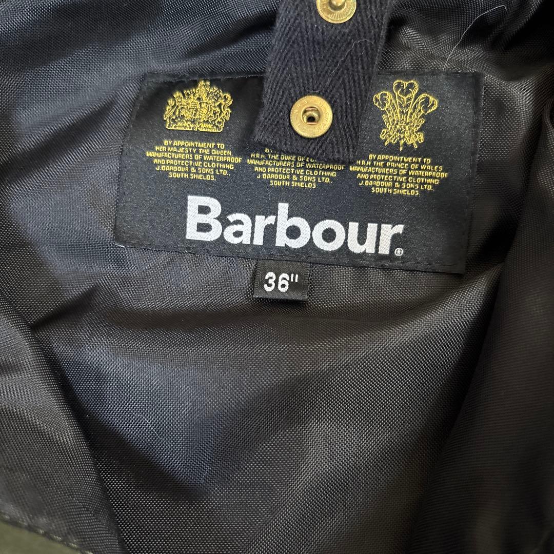 Barbour EDIFICE 別注 ノンオイル ハンティングジャケット 36