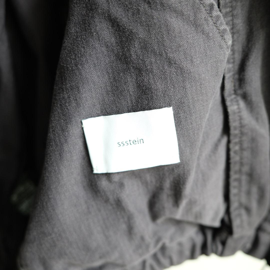 新品 ssstein 25AW ヴィンテージジップジャケット ST.1239 S