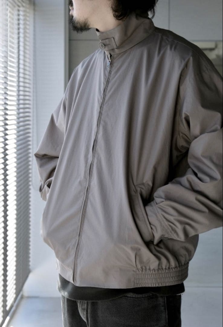 ジャケット・アウター CIOTA Zip up Jacket Typewriter Cloth 5