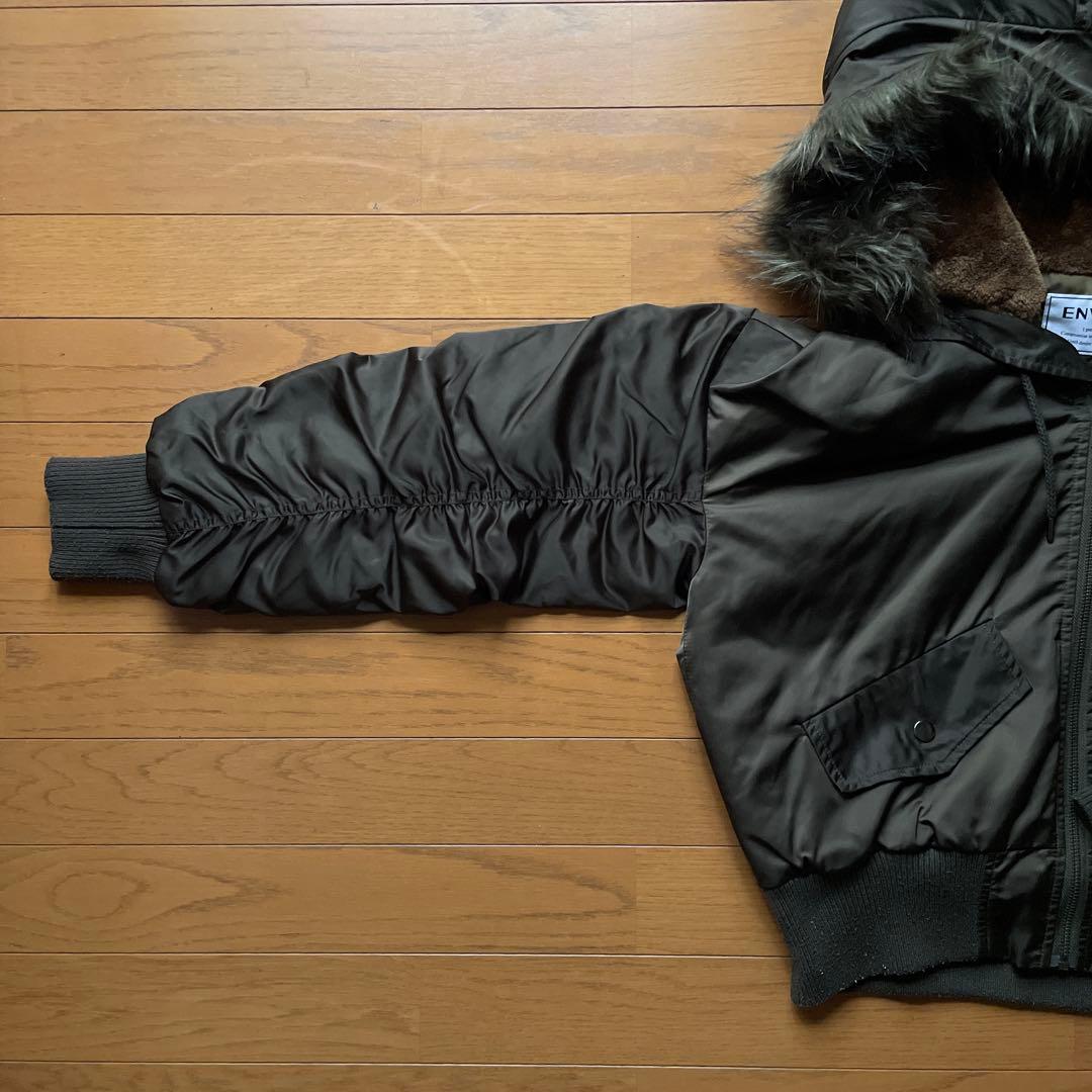 ENVYM N-2B カーキ ブルゾン ジャケット モッズコート MOUSSY