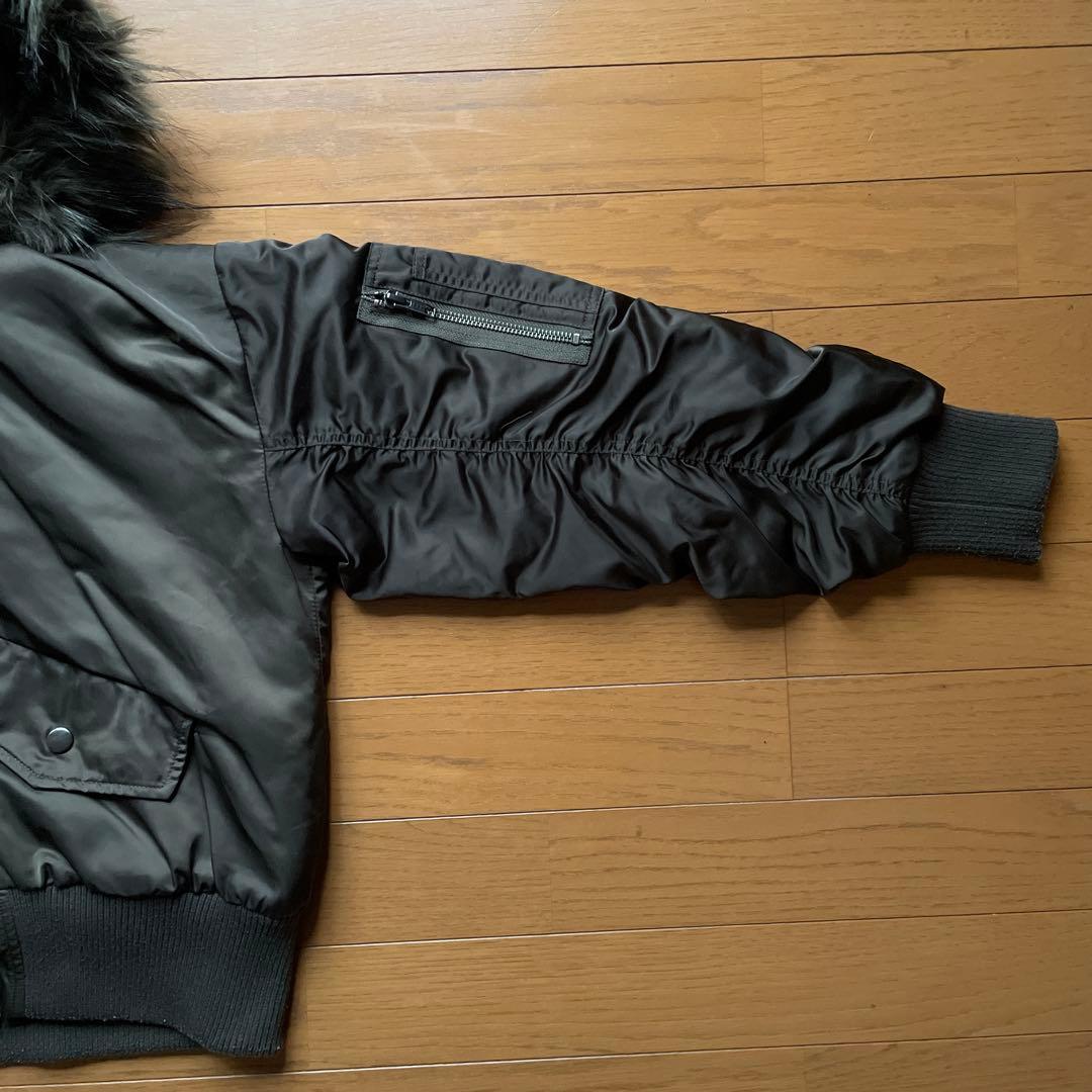 ENVYM N-2B カーキ ブルゾン ジャケット モッズコート MOUSSY
