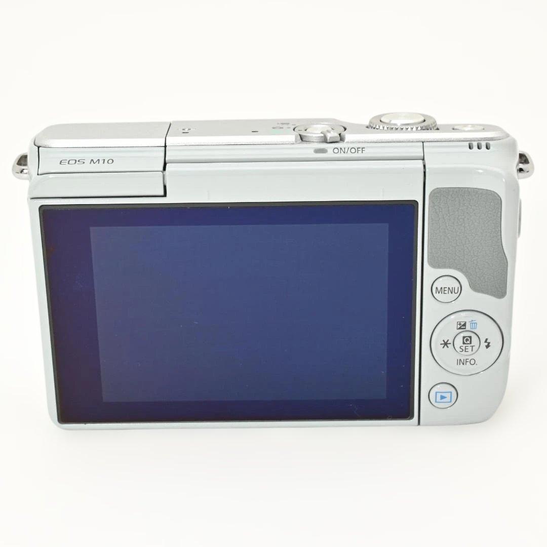 【ほぼ新品・箱付き】 Canon EOS M10 ボディ グレー