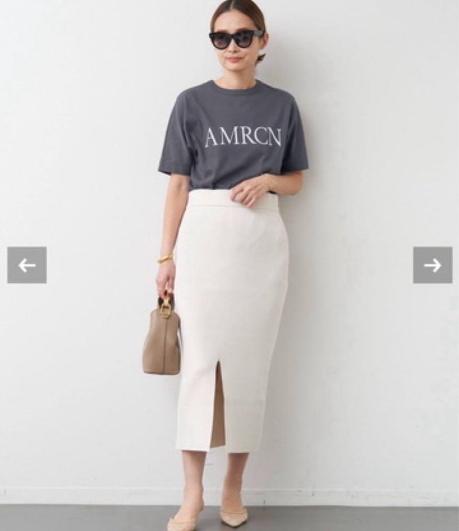 Deuxieme Classe アメリカーナAMRCN Tシャツ