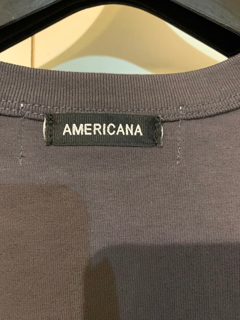 Deuxieme Classe アメリカーナAMRCN Tシャツ