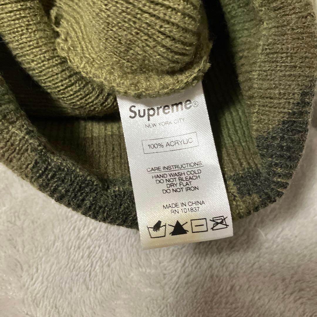 は*る様 Supreme カモフラージュ ニット帽