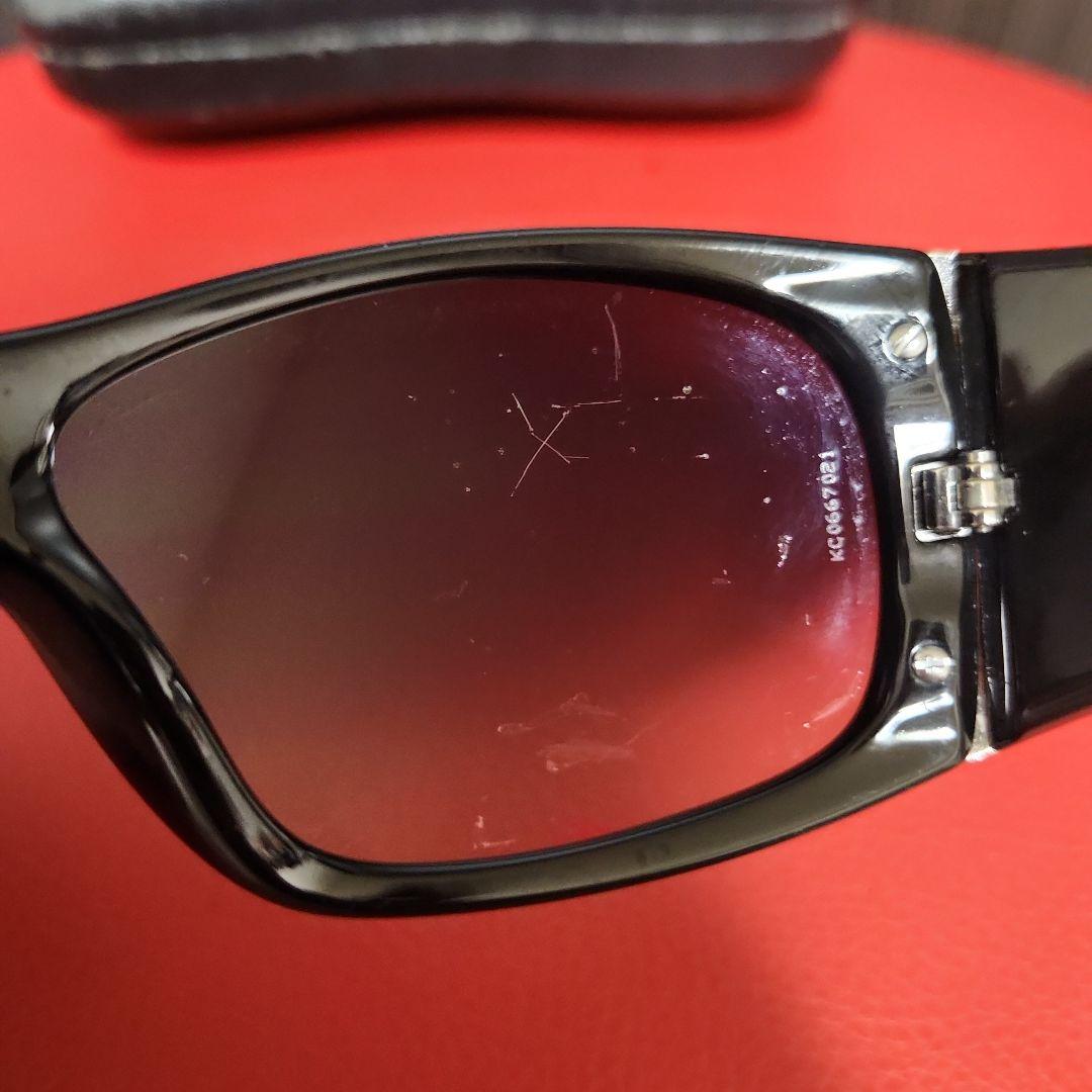 【希少】CHANEL シャネル サングラス シールド 6009 ロゴ Y2K 黒