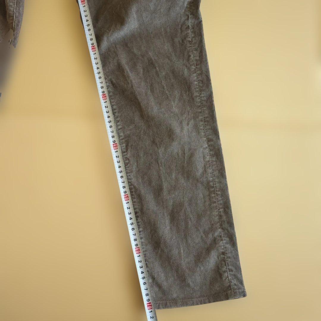 INCOTEX CINQUE コーデュロイパンツ チャコールグレー W32