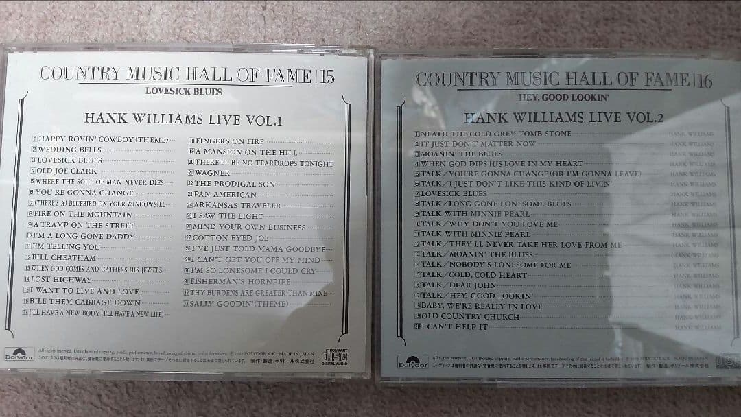 COUNTRY MUSIC OF FAME CD 1〜16枚セット