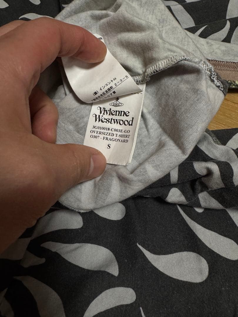 Vivienne Westwood アートプリント Tシャツ XL （表記S）