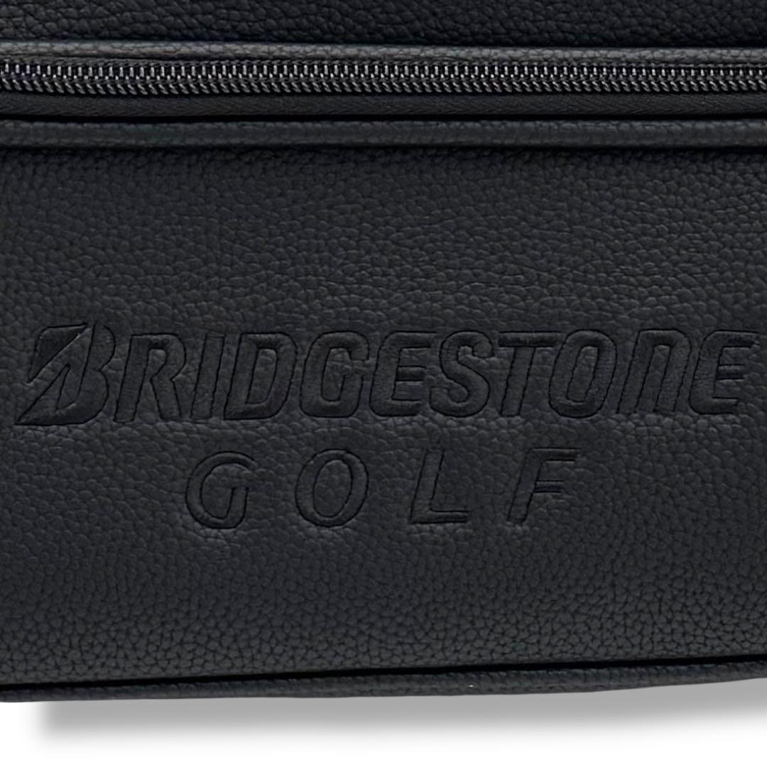 極美品 BRIDGESTONE GOLF 2wayボストンバッグ ブラック