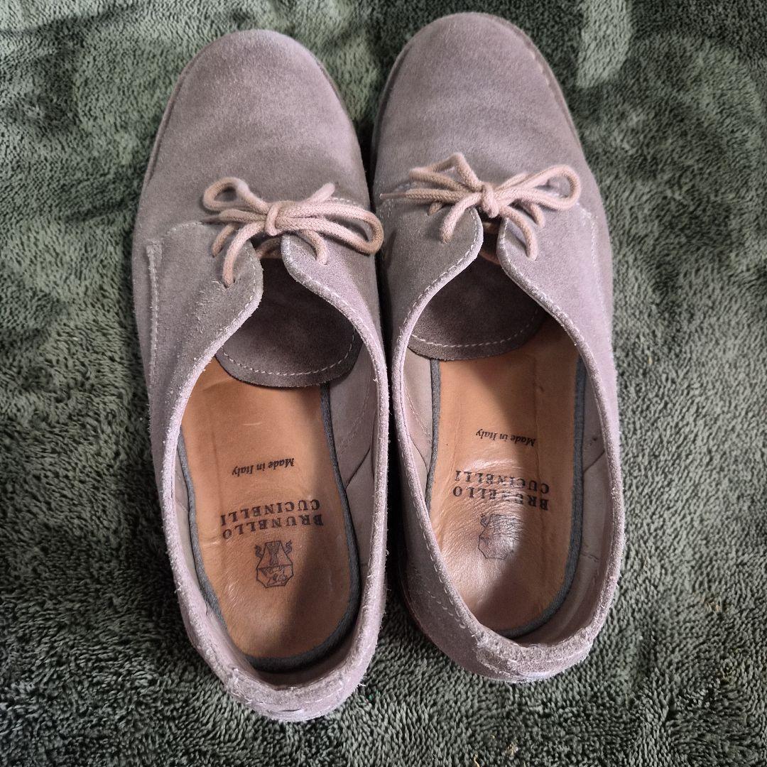 BRUNELLO CUCINELLI スエードシューズ　サイズ43 2回程度使用