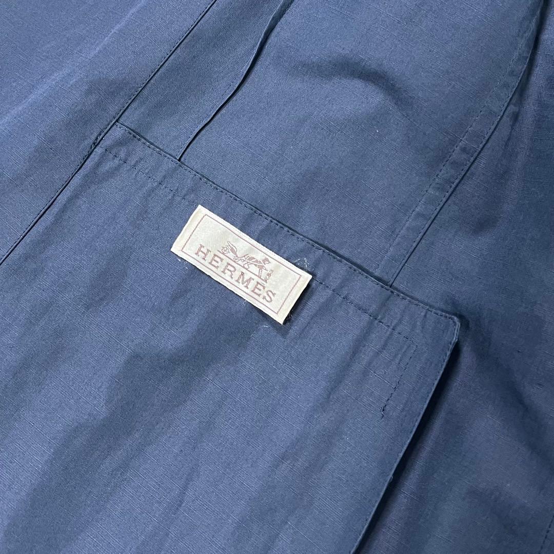 《美品》HERMES ネイビー ブレザー