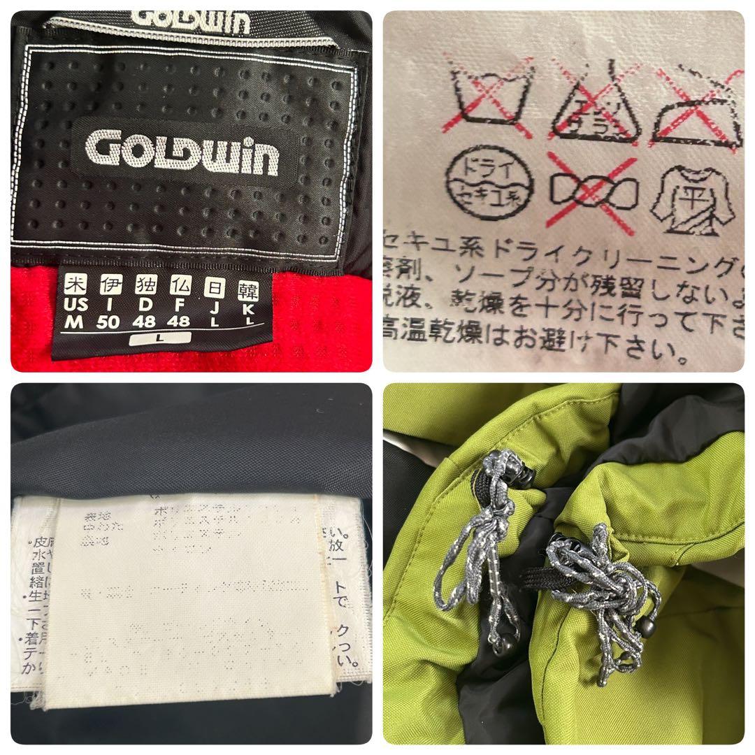 C8 GOLDWIN スノーボードウェア 上下セット メンズ L オリーブ