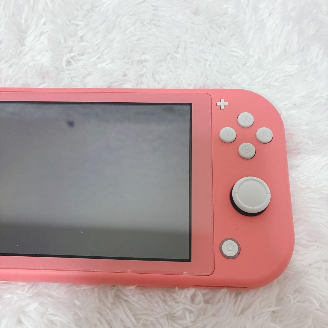 極美品　Nintendo Switch Lite ピンク 本体　箱付 動作確認済