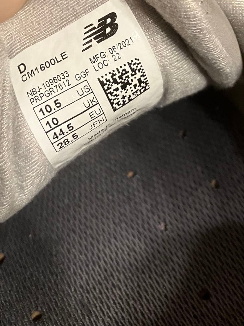 new balance CM1600LE 28.5ウィズD 日本限定復刻