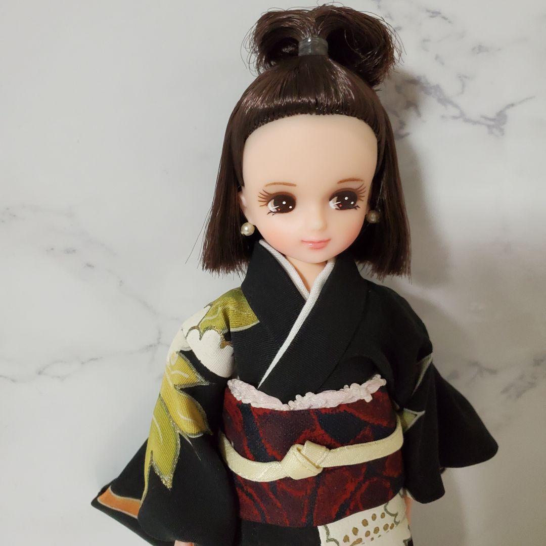 お人形教室スペシャルリカちゃん　　ボブ焦げ茶ヘア お正月