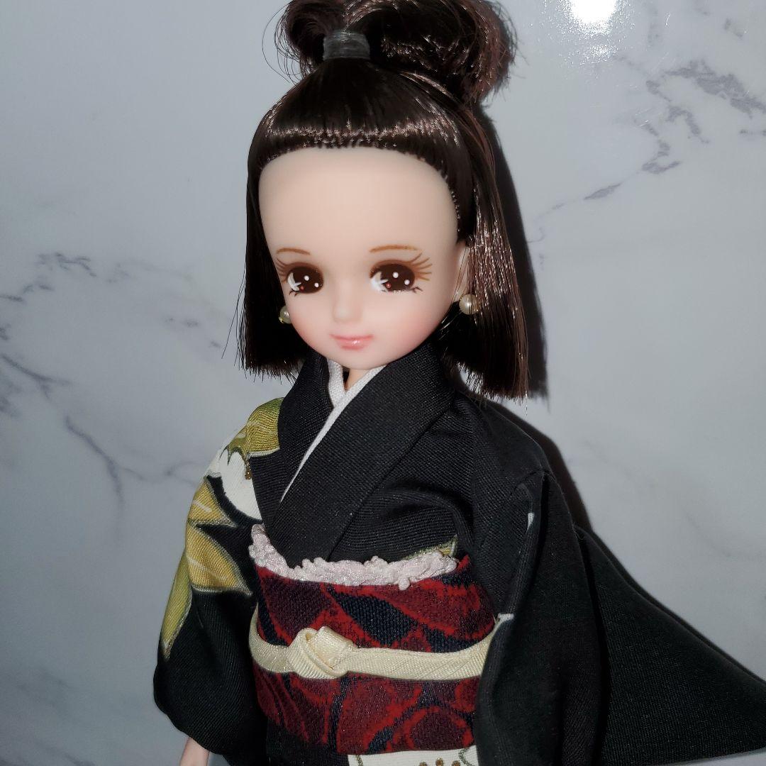 お人形教室スペシャルリカちゃん　　ボブ焦げ茶ヘア お正月