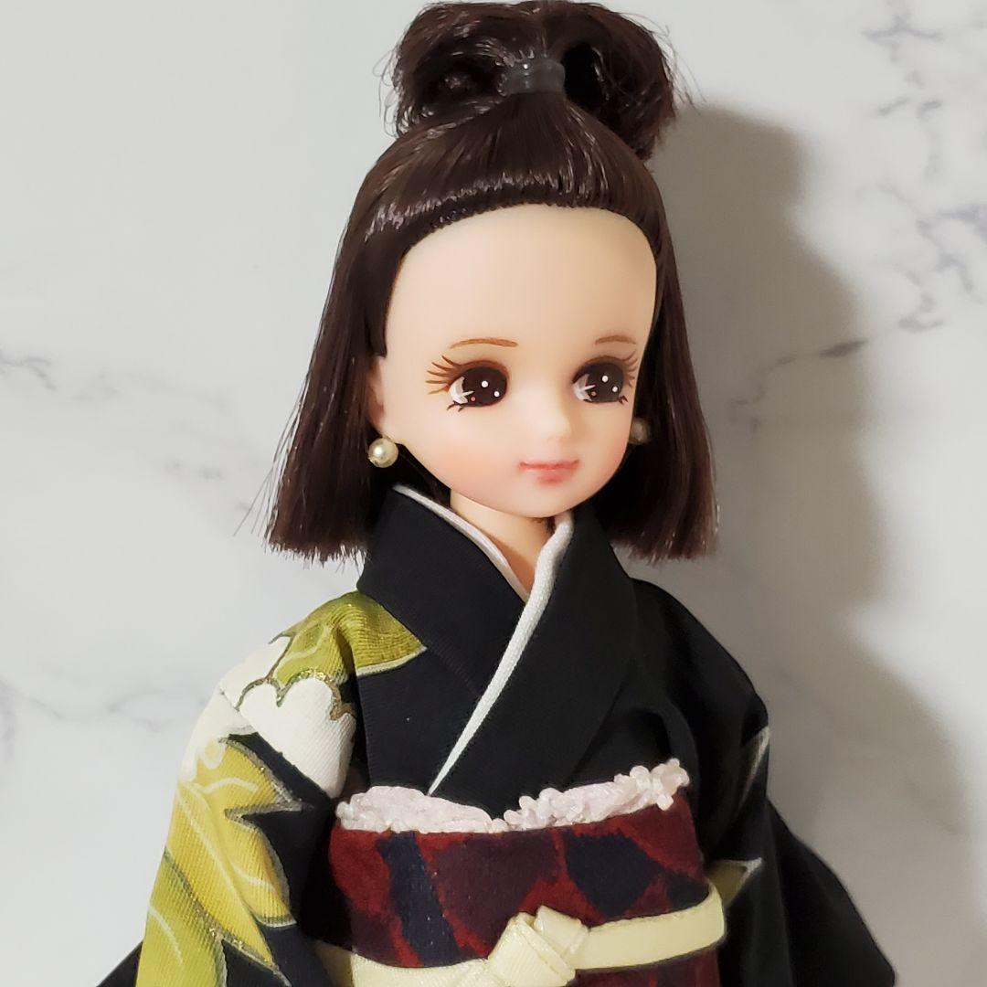 お人形教室スペシャルリカちゃん　　ボブ焦げ茶ヘア お正月