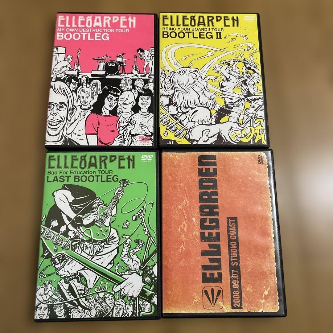 ELLEGARDEN Bootleg CD 11枚、DVD 4枚セットまとめ売り