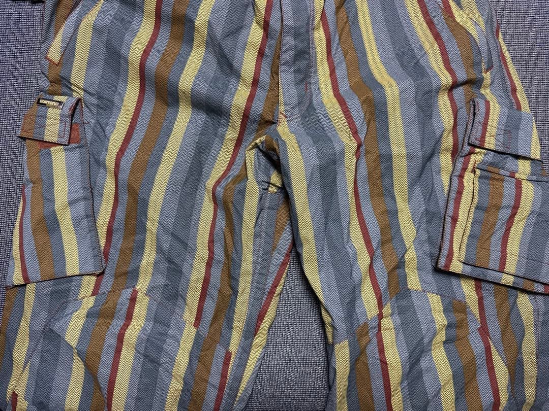Burton バートン　スノーボードウェア XL ストライプ