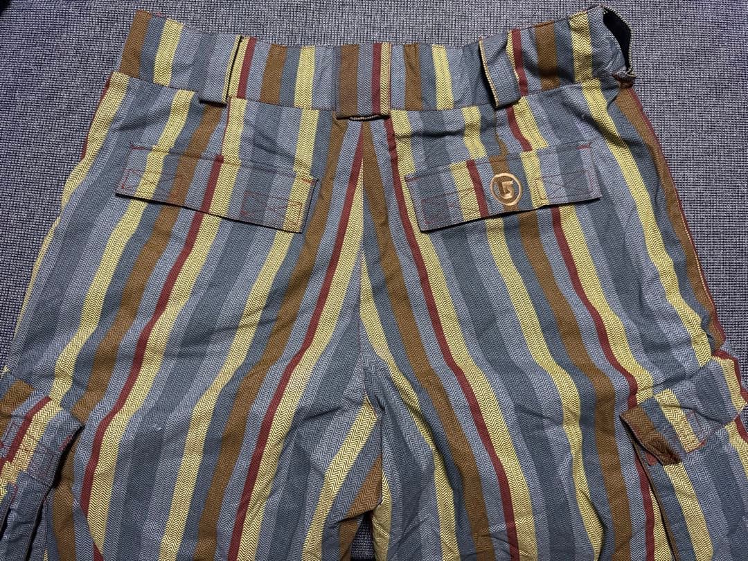 Burton バートン　スノーボードウェア XL ストライプ