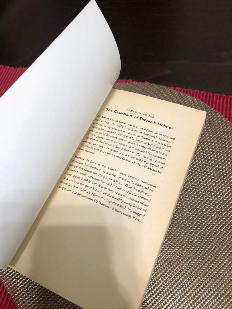 希少　THE CASE-BOOK OF SHERLOCK HOLMES
