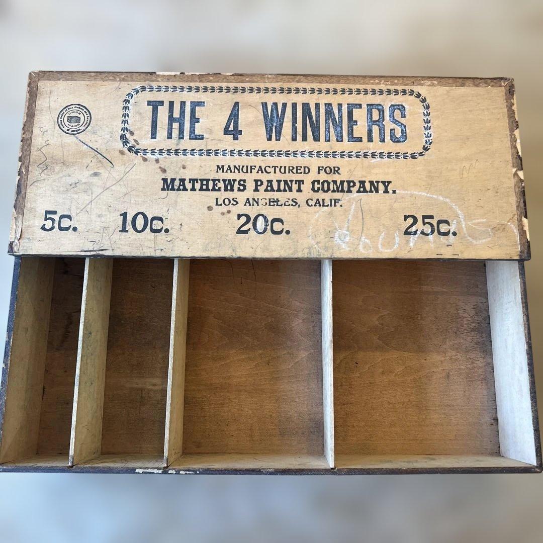 アンティーク雑貨 MATHEWS PAINT COMPANY THE 4 WINNERS