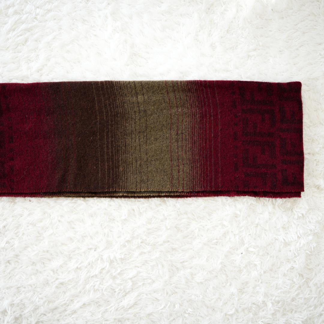 FENDI フェンディ ズッカ柄 ストールマフラー