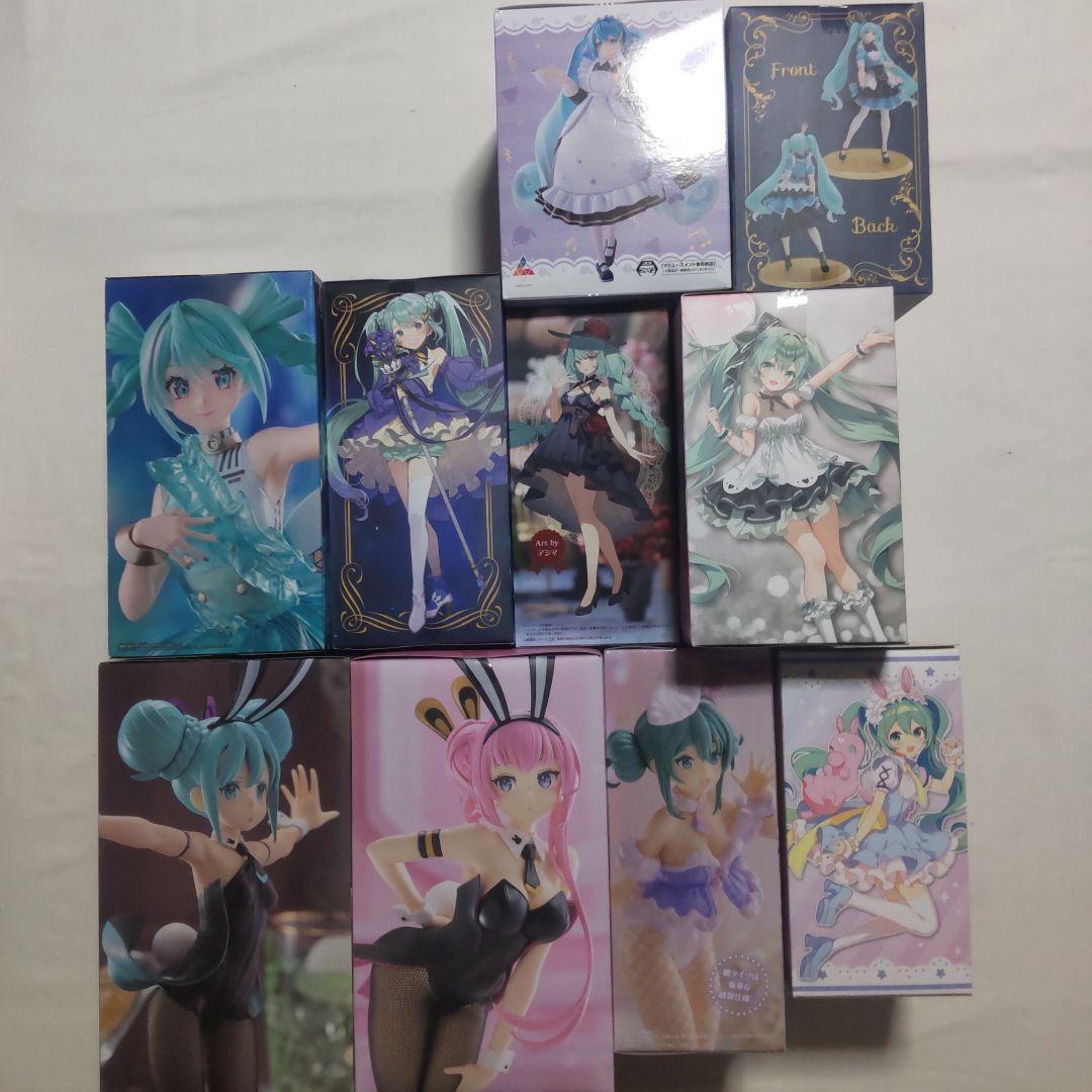 初音ミク 巡音ルカ プライズ景品 フィギュア10体セット