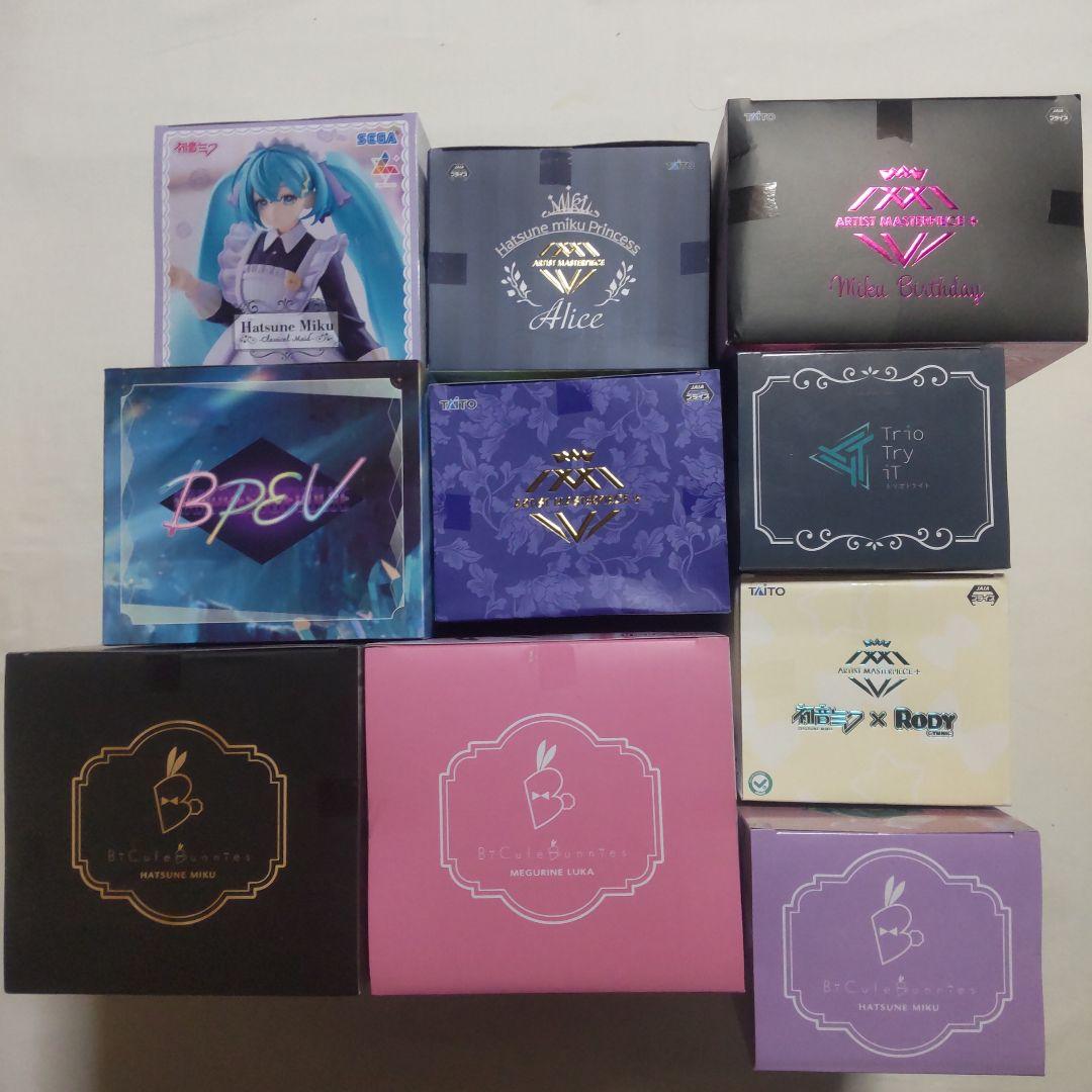 初音ミク 巡音ルカ プライズ景品 フィギュア10体セット