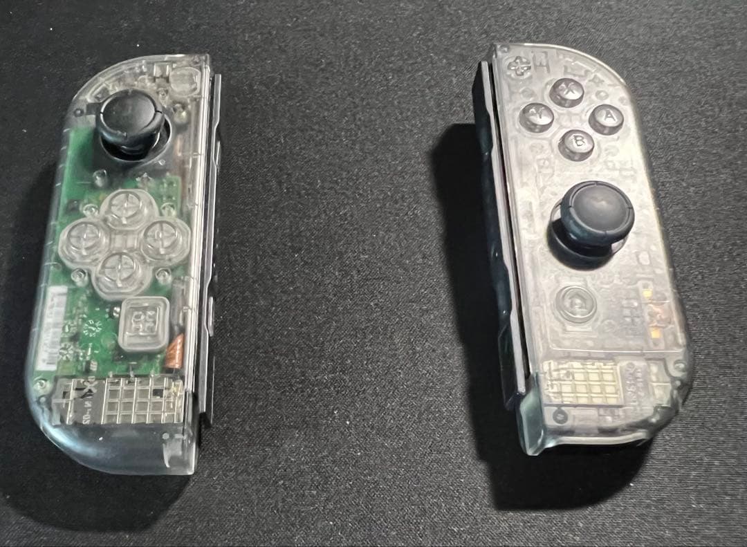 Nintendo Switch ブラックスケルトン ジョイコンLR