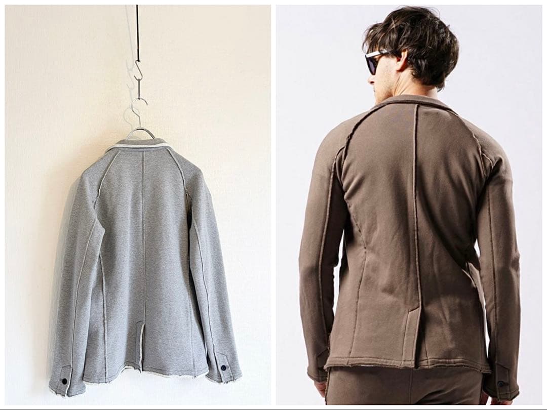 wjk LEON別注 ジャージージャケット&スキニーカーゴパンツ セットアップ