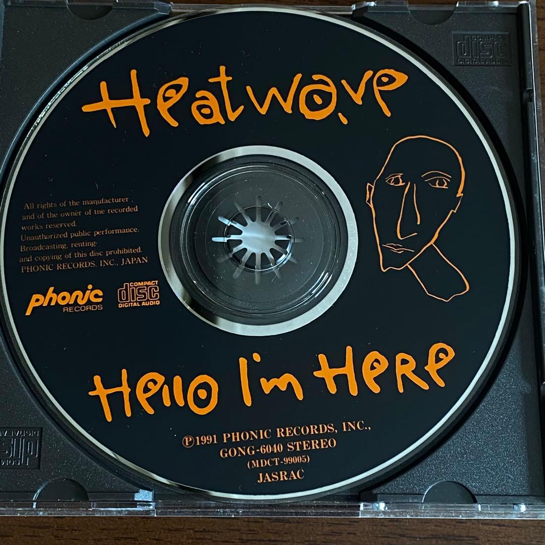 【廃盤】Heatwave Hello I'm Here 山口洋　ヒートウェイヴ