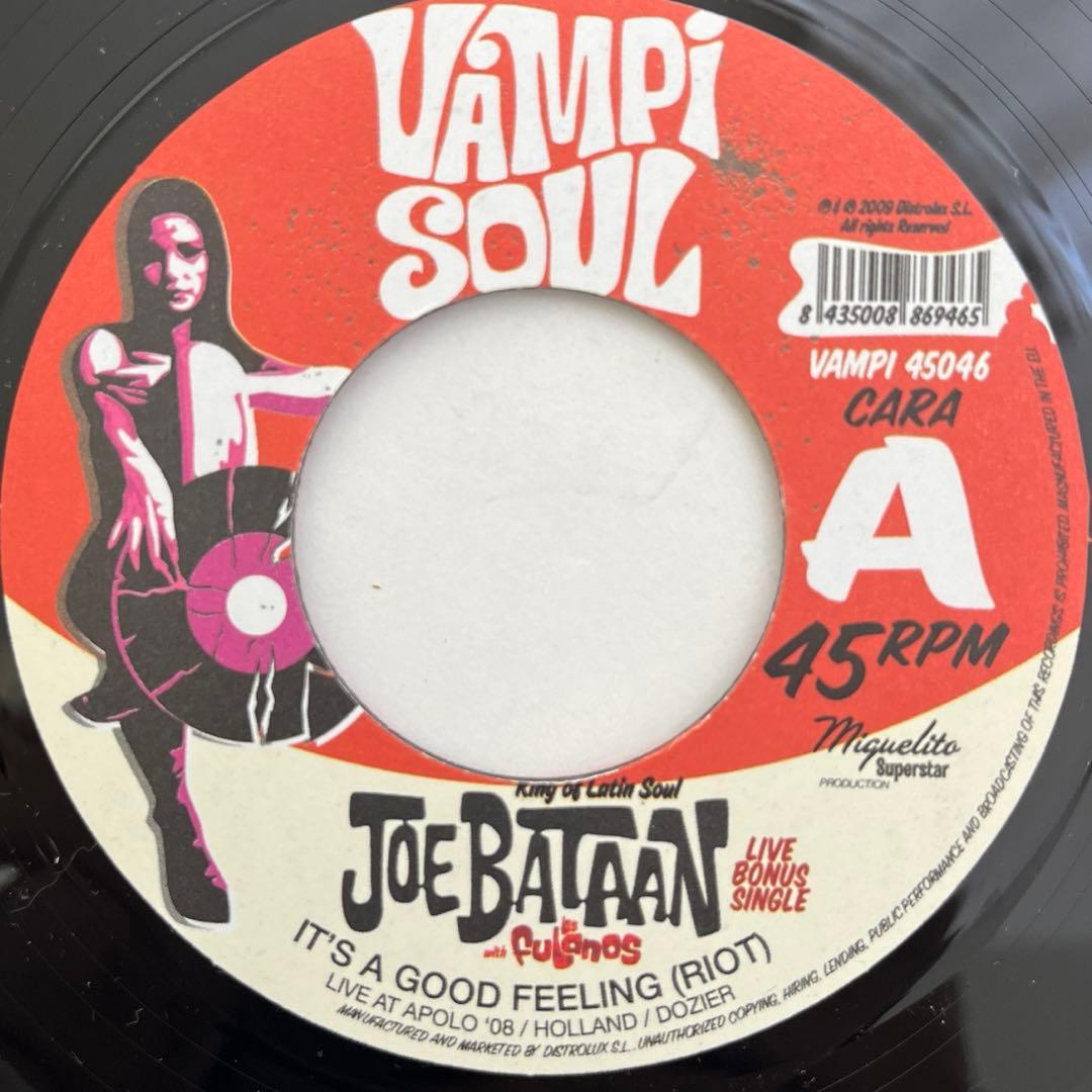 洋楽 JOE BATAAN / KING OF LATIN SOUL LP+7inch