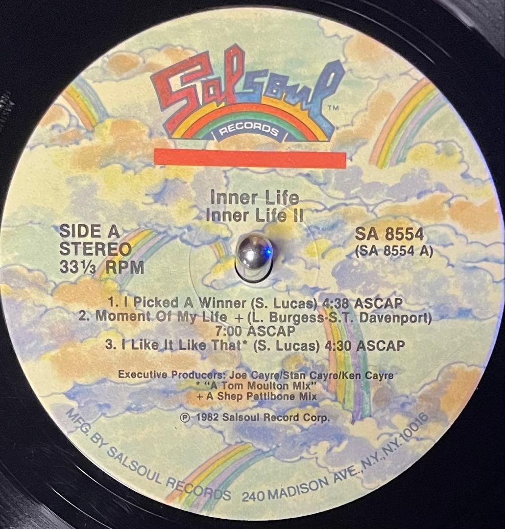 【LP】Inner Life II ｜US オリジナル1982年 Salsoul
