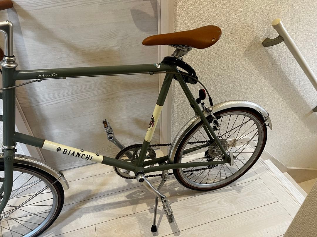 【値下げ！】【美品！】Bianchi Marta 小径自転車 グリーン