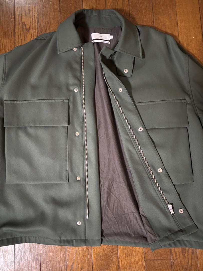 最終GraphpaperTechnoWool NylonField Jacket
