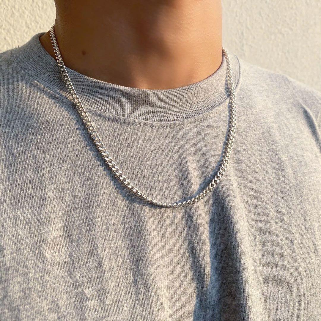 【週末限定価格】GARNI Chain15 喜平シルバーチェーン L 50cm