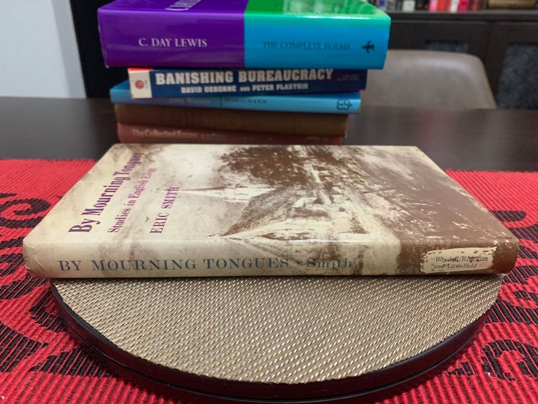 By Mourning Tongues Studies in English…