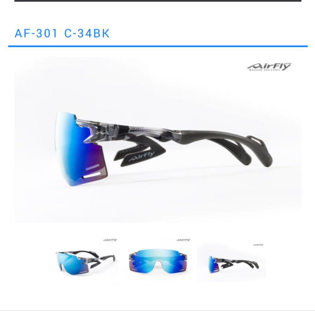 AirFly AF-301 C-34BK サングラス